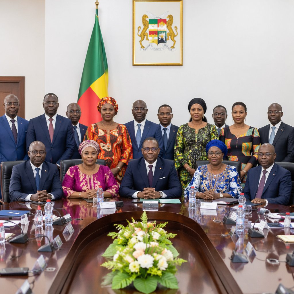 Bénin : le nouveau gouvernement Wadagni compte 26 ministres dont 10 femmes